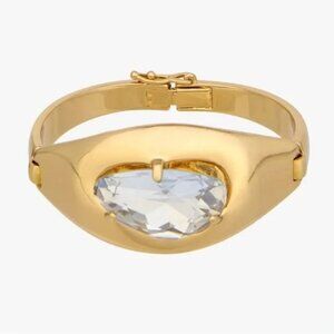 ZARA LIMITED EDITION GOLD RHINESTONE APPLIGUE BRACELET New ✨✨